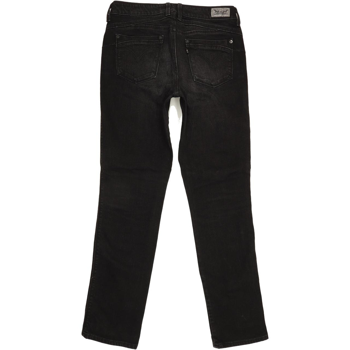 Levi's Flatters & Flaunts Women Black Skinny Slim Stretch Jeans W29 L31