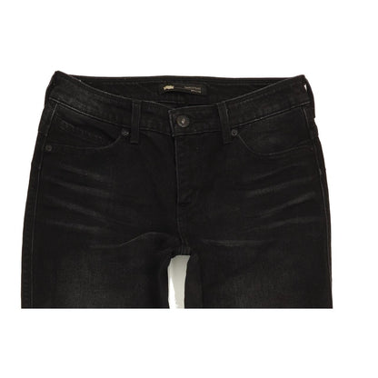 Levi's Flatters & Flaunts Women Black Skinny Slim Stretch Jeans W29 L31