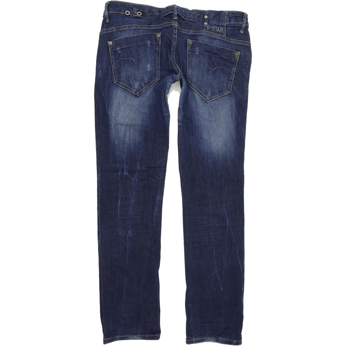 G-Star Midge Women Blue Straight Regular Stretch Jeans W31 L32