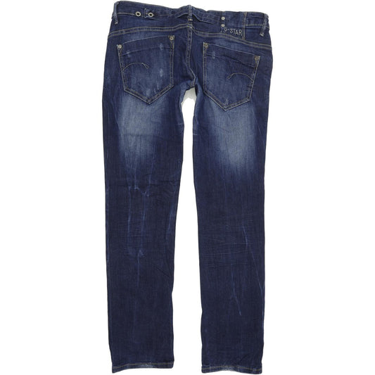 G-Star Midge Women Blue Straight Regular Stretch Jeans W31 L32
