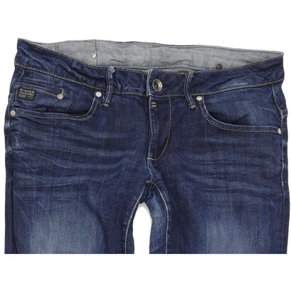 G-Star Midge Women Blue Straight Regular Stretch Jeans W31 L32