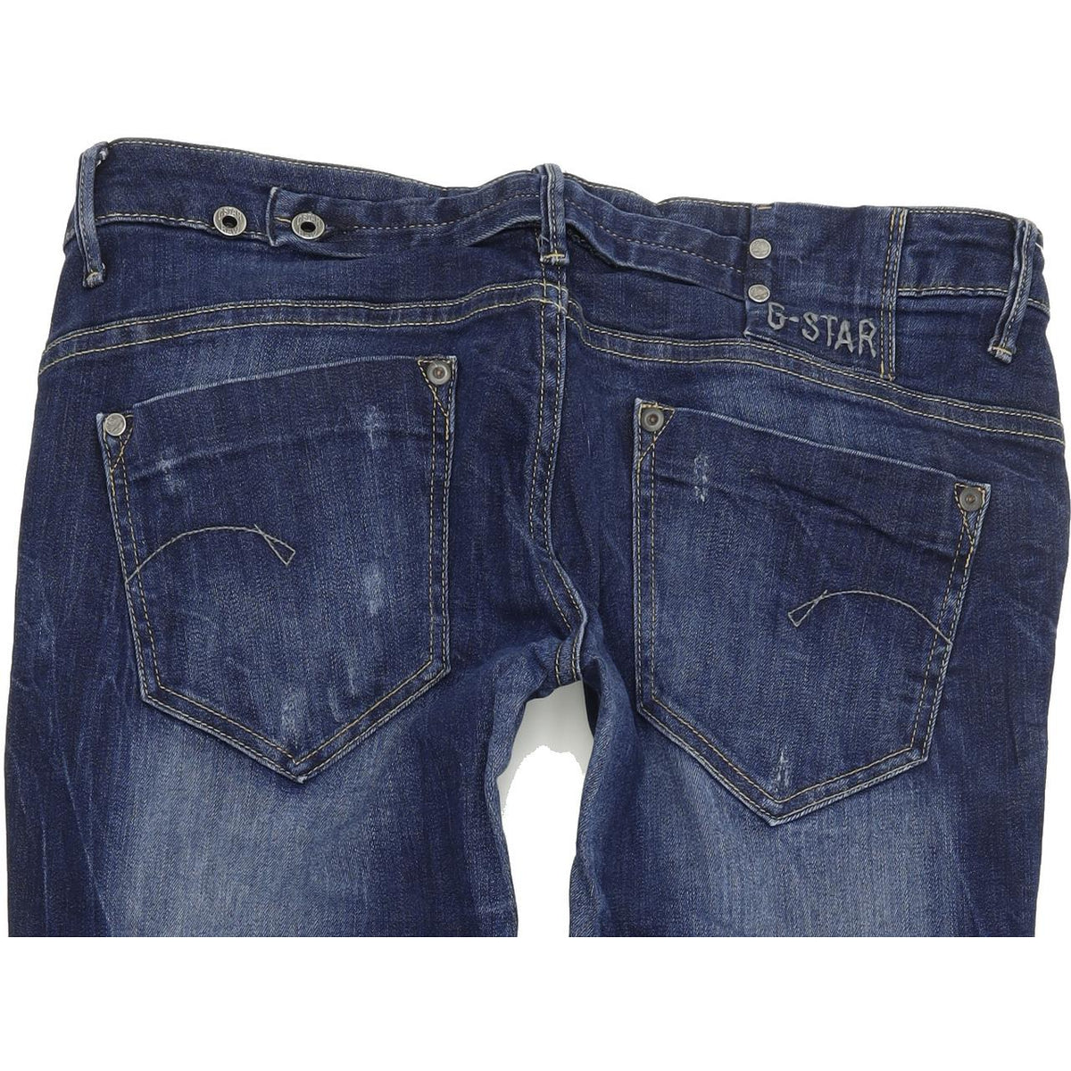 G-Star Midge Women Blue Straight Regular Stretch Jeans W31 L32
