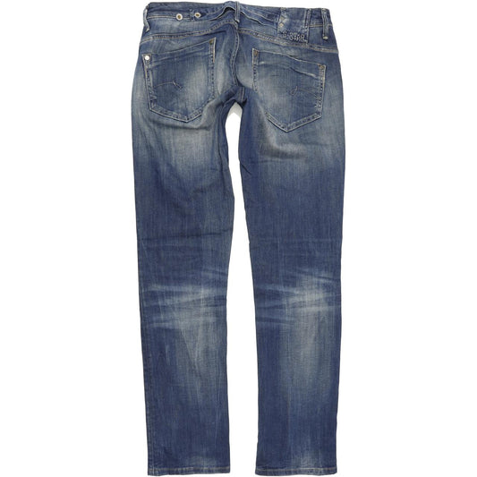G-Star Midge Women Blue Straight Regular Stretch Jeans W31 L34