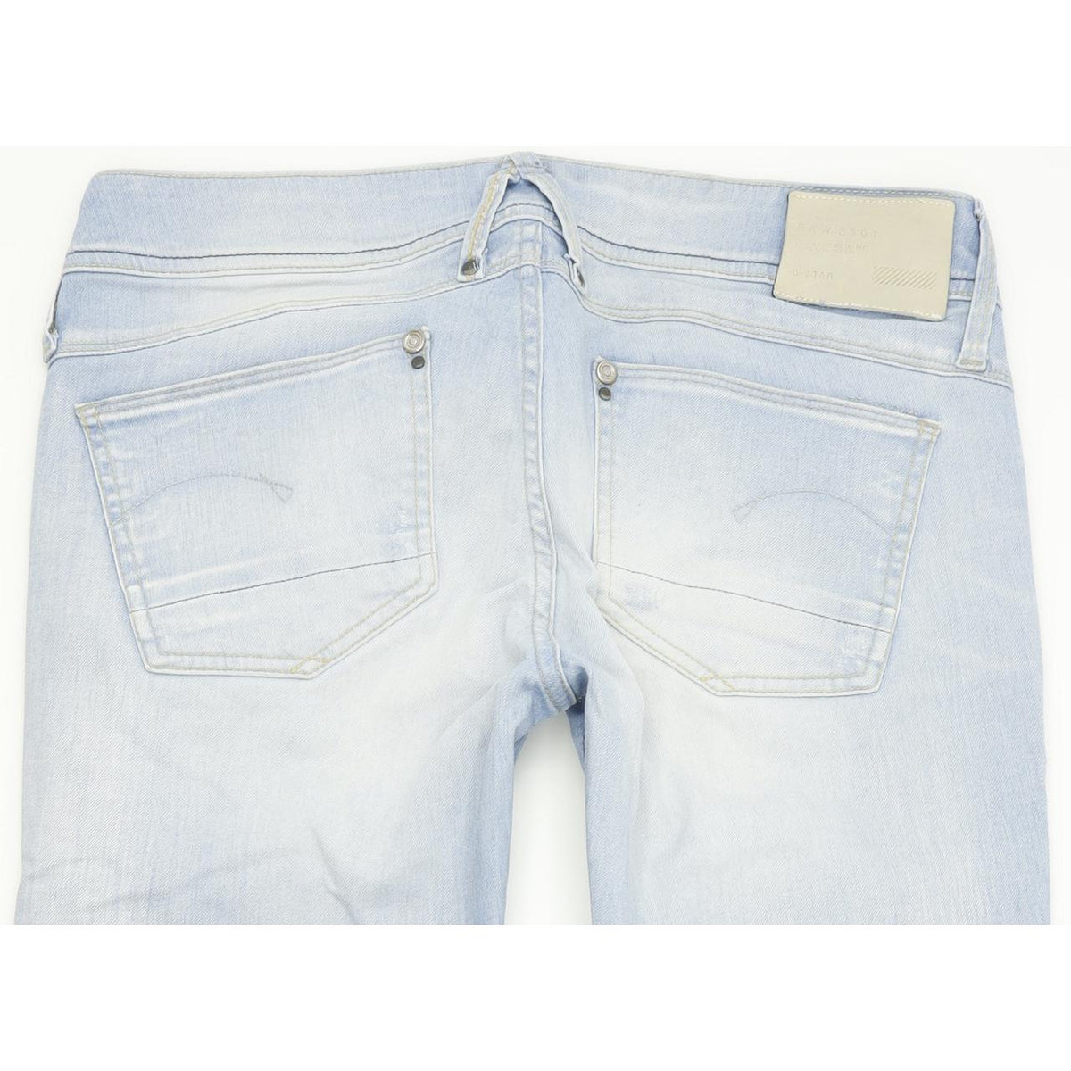 G-Star Women Blue Tapered Regular Stretch Jeans W31 L32