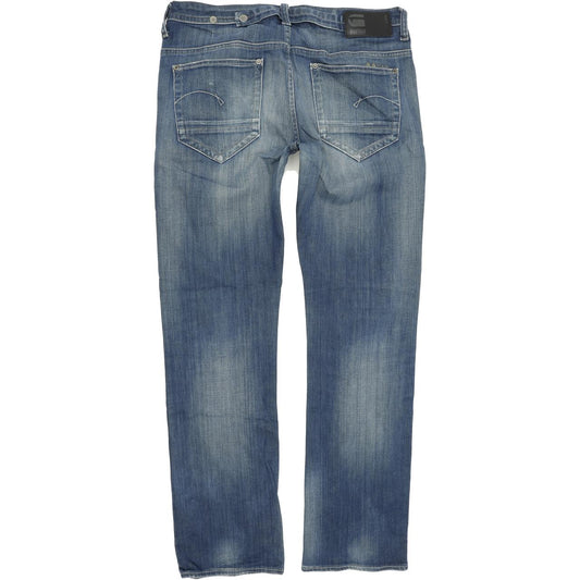 G-Star Lyric Women Blue Straight Loose Stretch Jeans W30 L34
