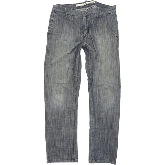 Levi's Men Blue Straight Regular Jeans W33 L32