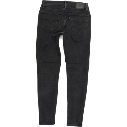 Levi's 710 Super Women Grey Skinny Slim Stretch Jeans W28 L28