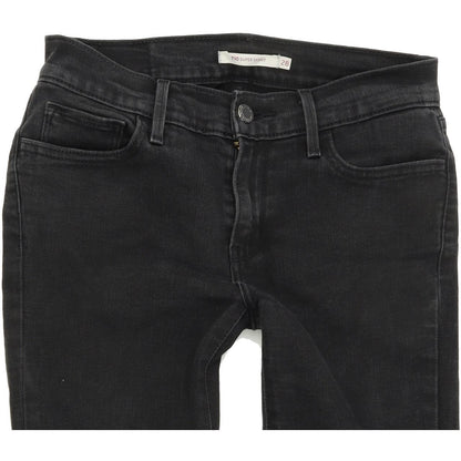 Levi's 710 Super Women Grey Skinny Slim Stretch Jeans W28 L28