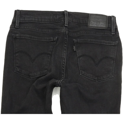 Levi's 710 Super Women Grey Skinny Slim Stretch Jeans W28 L28