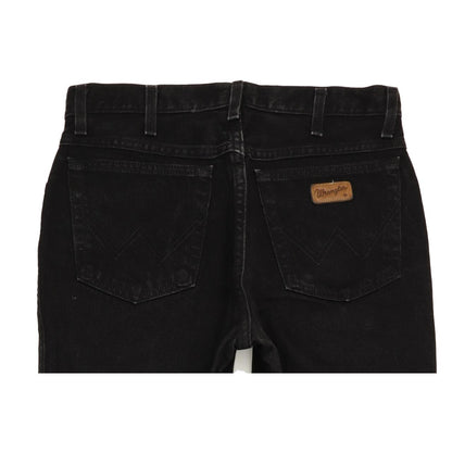 Wrangler Oregon Men Black Straight Regular Jeans W33 L31