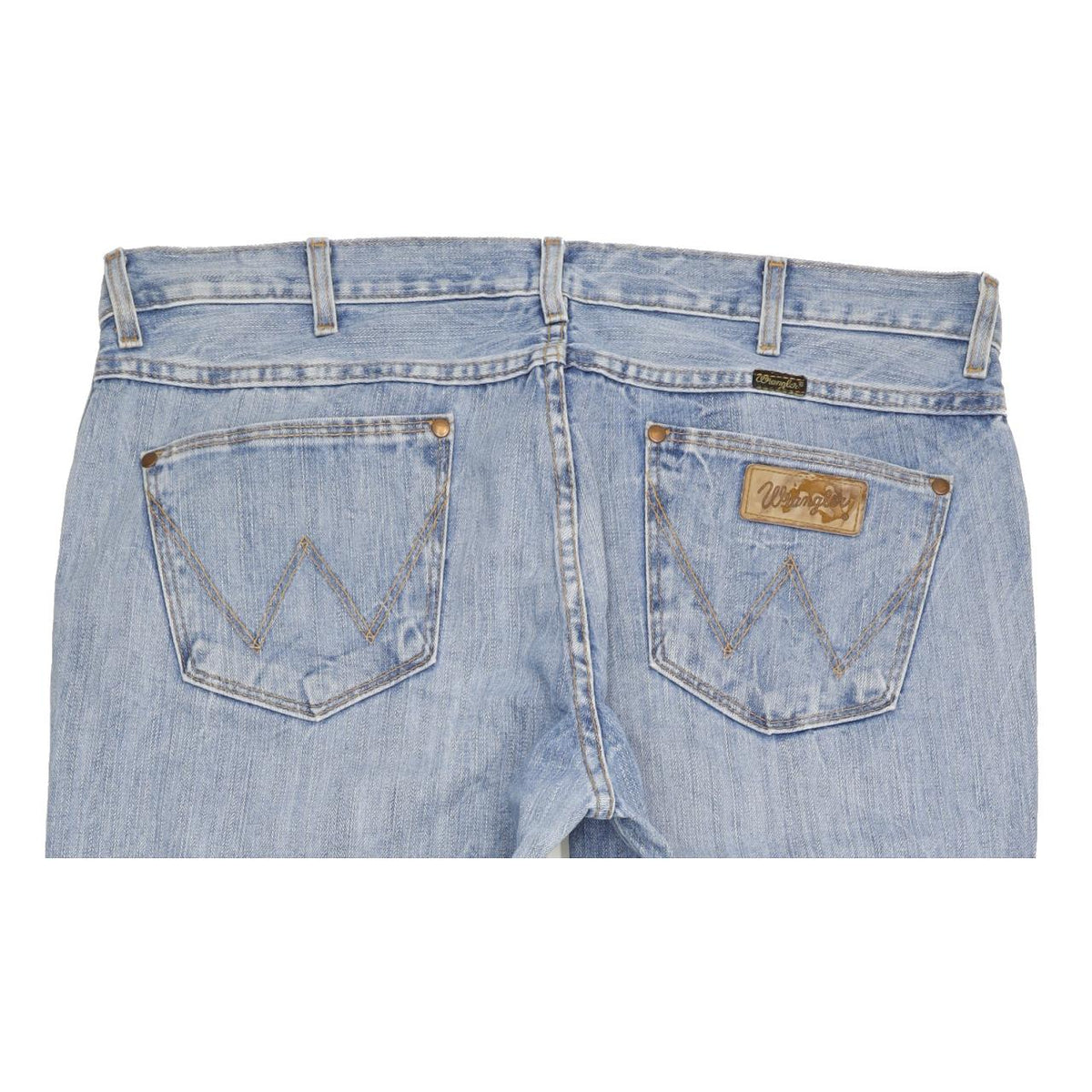 Wrangler Dayton Men Blue Bootcut Regular Jeans W39 L32