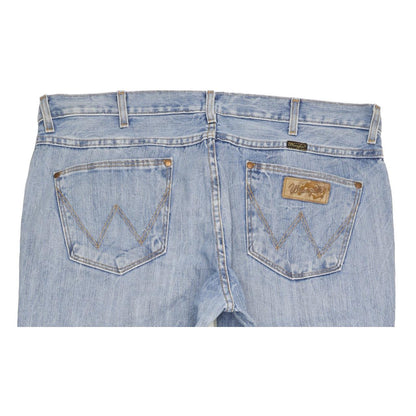 Wrangler Dayton Men Blue Bootcut Regular Jeans W39 L32