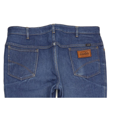 Pioneer Men Blue Straight Regular Stretch Jeans W36 L33