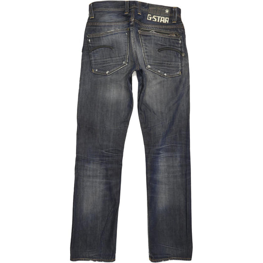 G-Star Men Blue Straight Regular Jeans W30 L31
