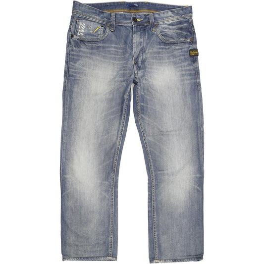 G-Star Attacc Men Blue Straight Regular Jeans W34 L26