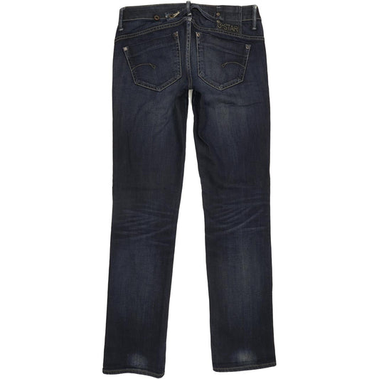 G-Star Midge Women Blue Straight Slim Stretch Jeans W29 L32