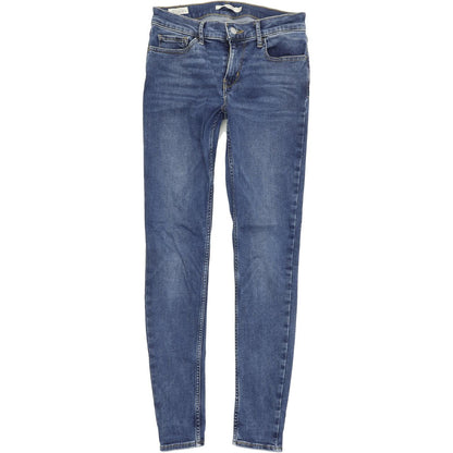 Levi's 710 Women Blue Skinny Slim Stretch Jeans W27 L30