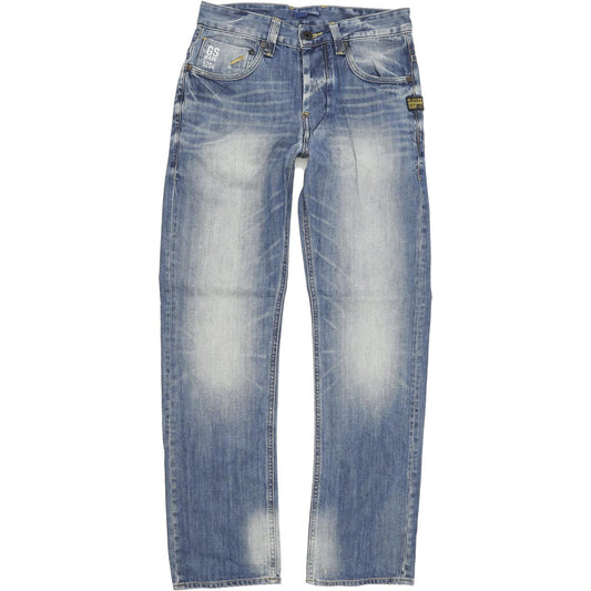 G-Star Attacc Men Blue Straight Regular Jeans W29 L32