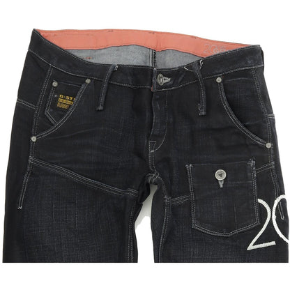 G-Star Odeon Women Blue Tapered Regular Jeans W26 L32