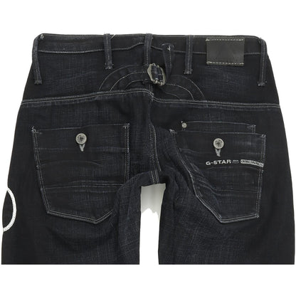 G-Star Odeon Women Blue Tapered Regular Jeans W26 L32