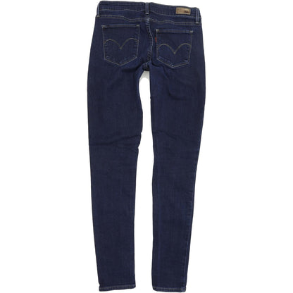Levi's Women Blue Skinny Slim Stretch Jeans W28 L32