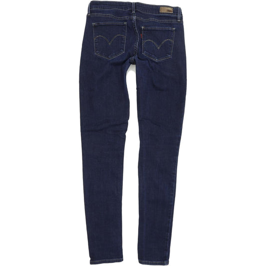 Levi's Women Blue Skinny Slim Stretch Jeans W28 L32