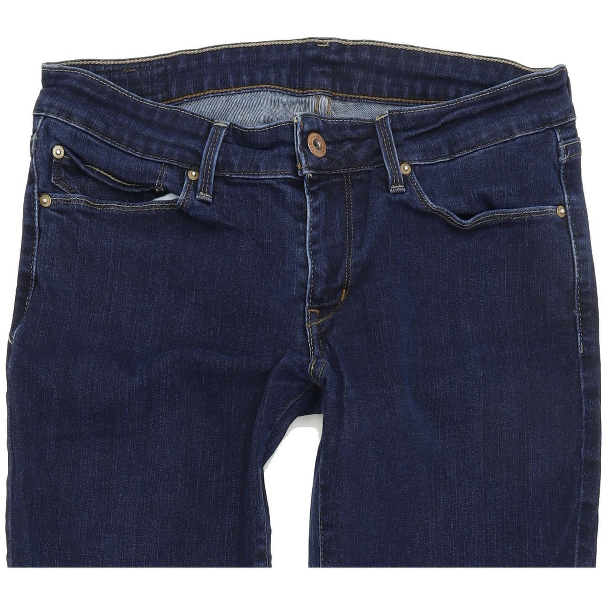 Levi's Women Blue Skinny Slim Stretch Jeans W28 L32