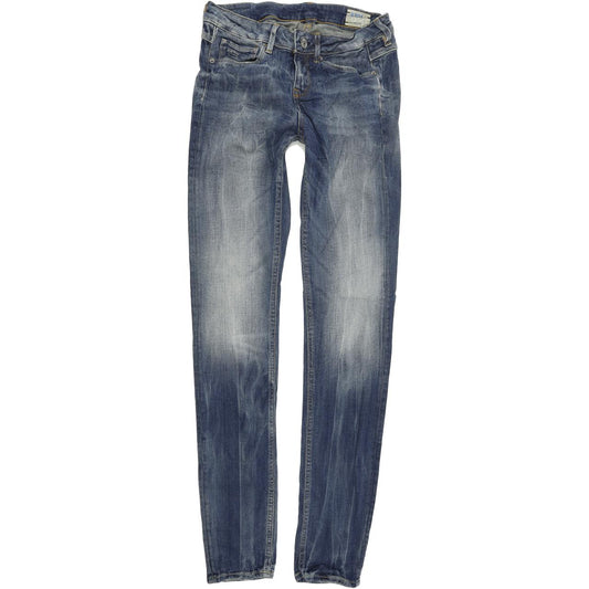 G-Star 3301 Contour  Women Blue Skinny Slim Stretch Jeans W28 L34