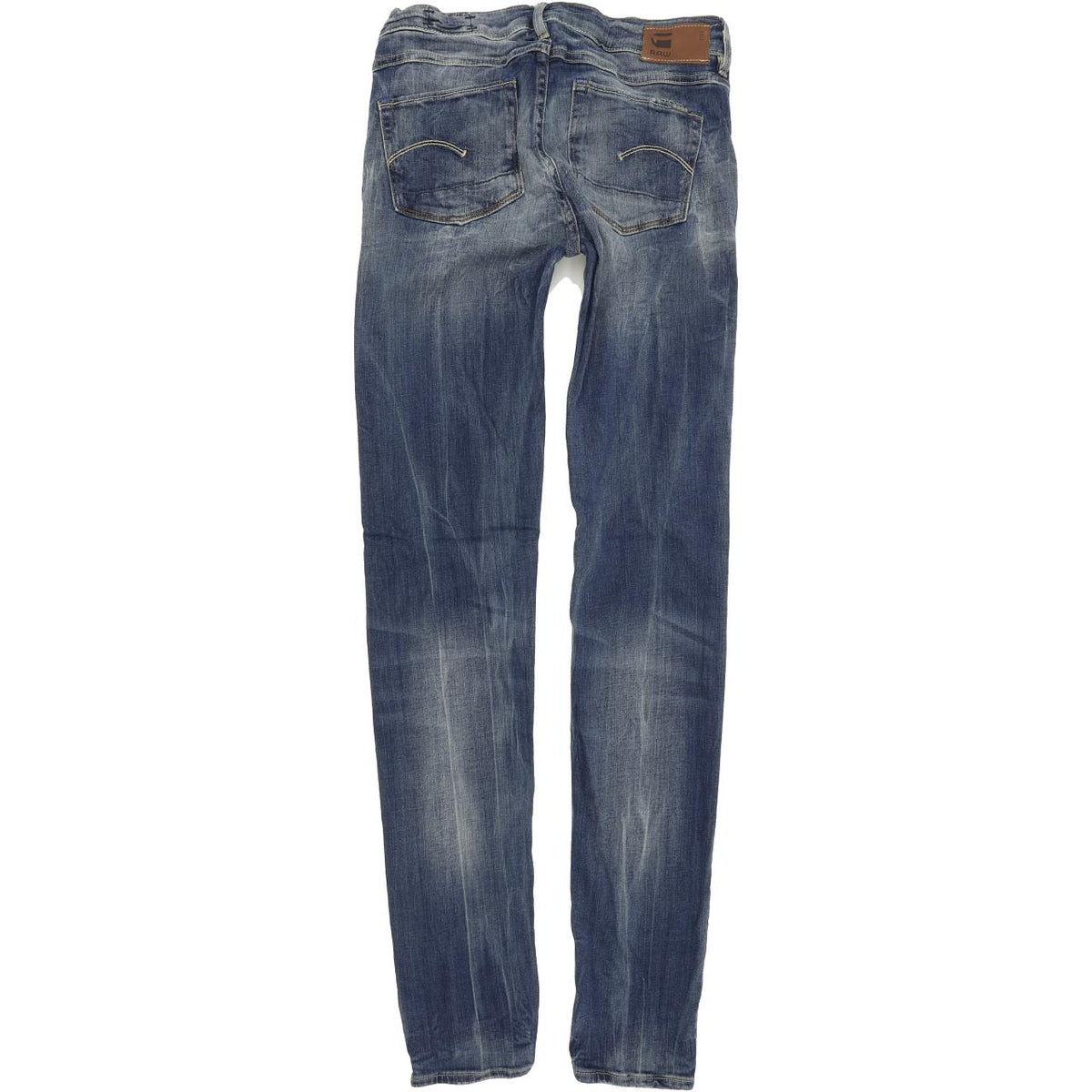 G-Star 3301 Contour  Women Blue Skinny Slim Stretch Jeans W28 L34