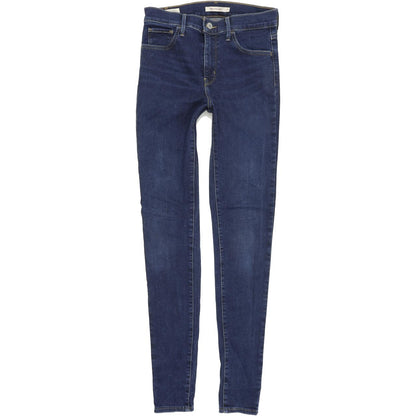 Levi's 720 Super Women Blue Skinny Slim Stretch Jeans W27 L32