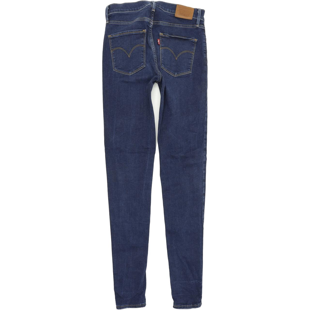 Levi's 720 Super Women Blue Skinny Slim Stretch Jeans W27 L32