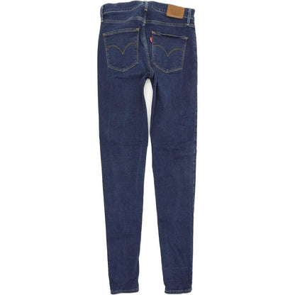 Levi's 720 Super Women Blue Skinny Slim Stretch Jeans W27 L32