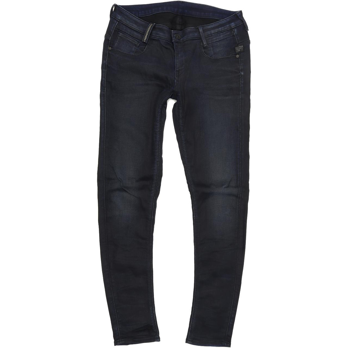 G-Star Women Blue Tapered Slim Stretch Jeans W30 L30