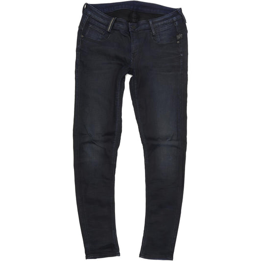 G-Star Women Blue Tapered Slim Stretch Jeans W30 L30