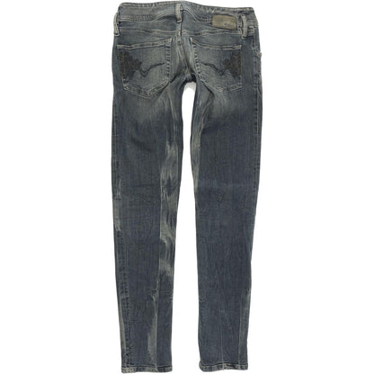 Diesel Matic 0882L Women Blue Skinny Slim Stretch Jeans W29 L32
