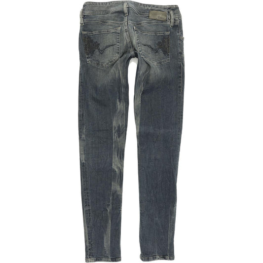 Diesel Matic 0882L Women Blue Skinny Slim Stretch Jeans W29 L32