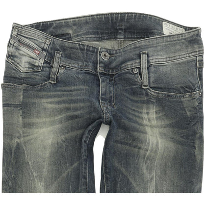 Diesel Matic 0882L Women Blue Skinny Slim Stretch Jeans W29 L32
