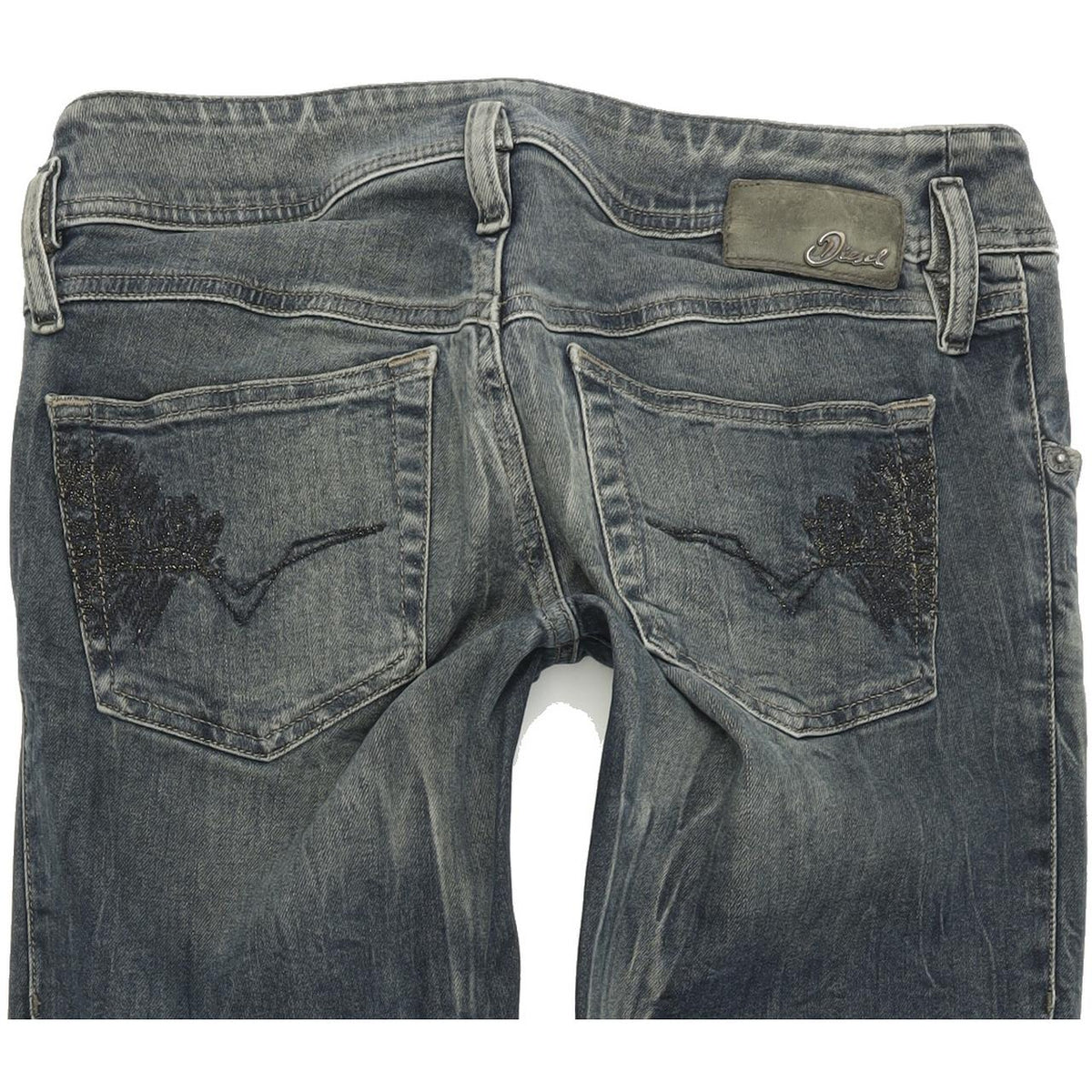 Diesel Matic 0882L Women Blue Skinny Slim Stretch Jeans W29 L32