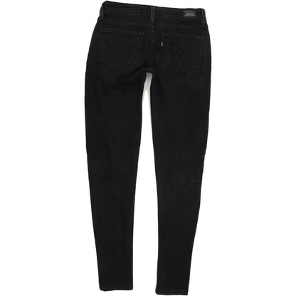 Levi's Legging Women Black Skinny Slim Jegging Stretch Jeans W25 L30