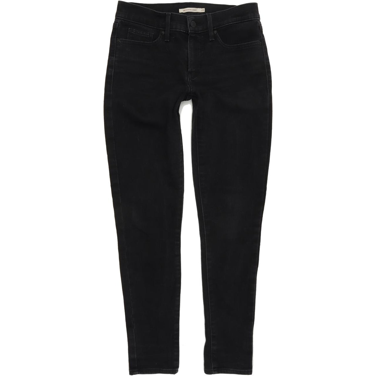 Levi's 311 Women Black Skinny Slim Stretch Jeans W25 L28