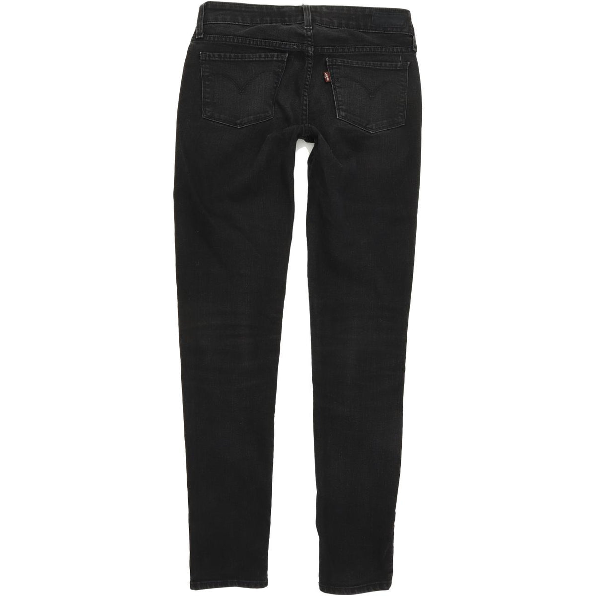 Levi's Slight Curve Women Black Skinny Slim Jeans W25 L32