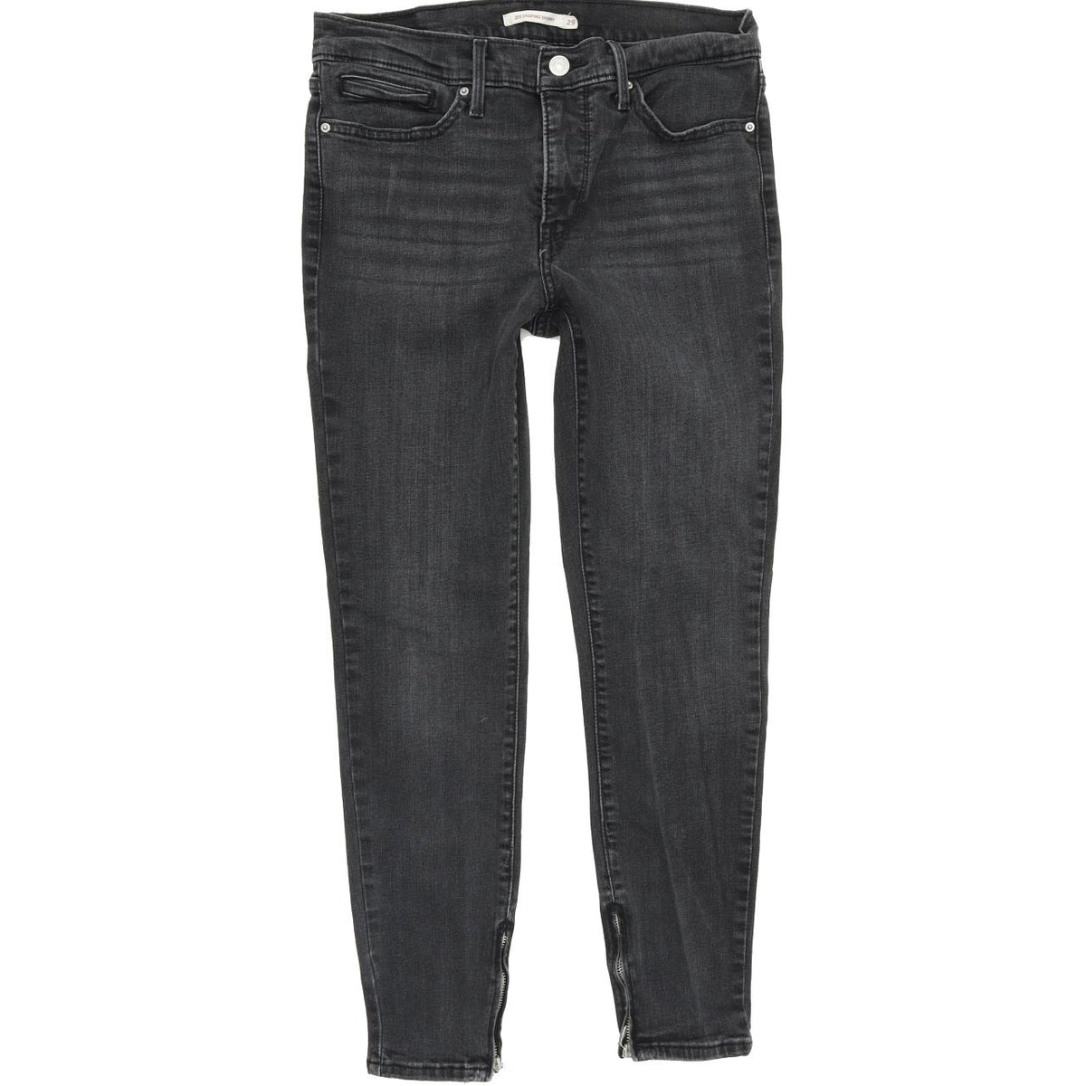 Levi's 311 Women Black Skinny Slim Stretch Jeans W29 L26