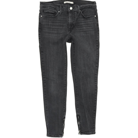 Levi's 311 Women Black Skinny Slim Stretch Jeans W29 L26
