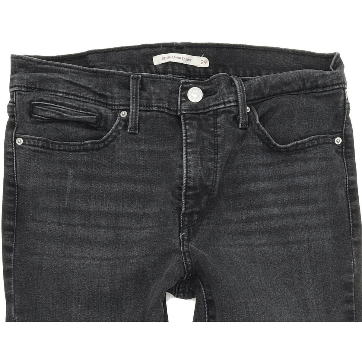 Levi's 311 Women Black Skinny Slim Stretch Jeans W29 L26
