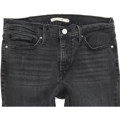 Levi's 311 Women Black Skinny Slim Stretch Jeans W29 L26