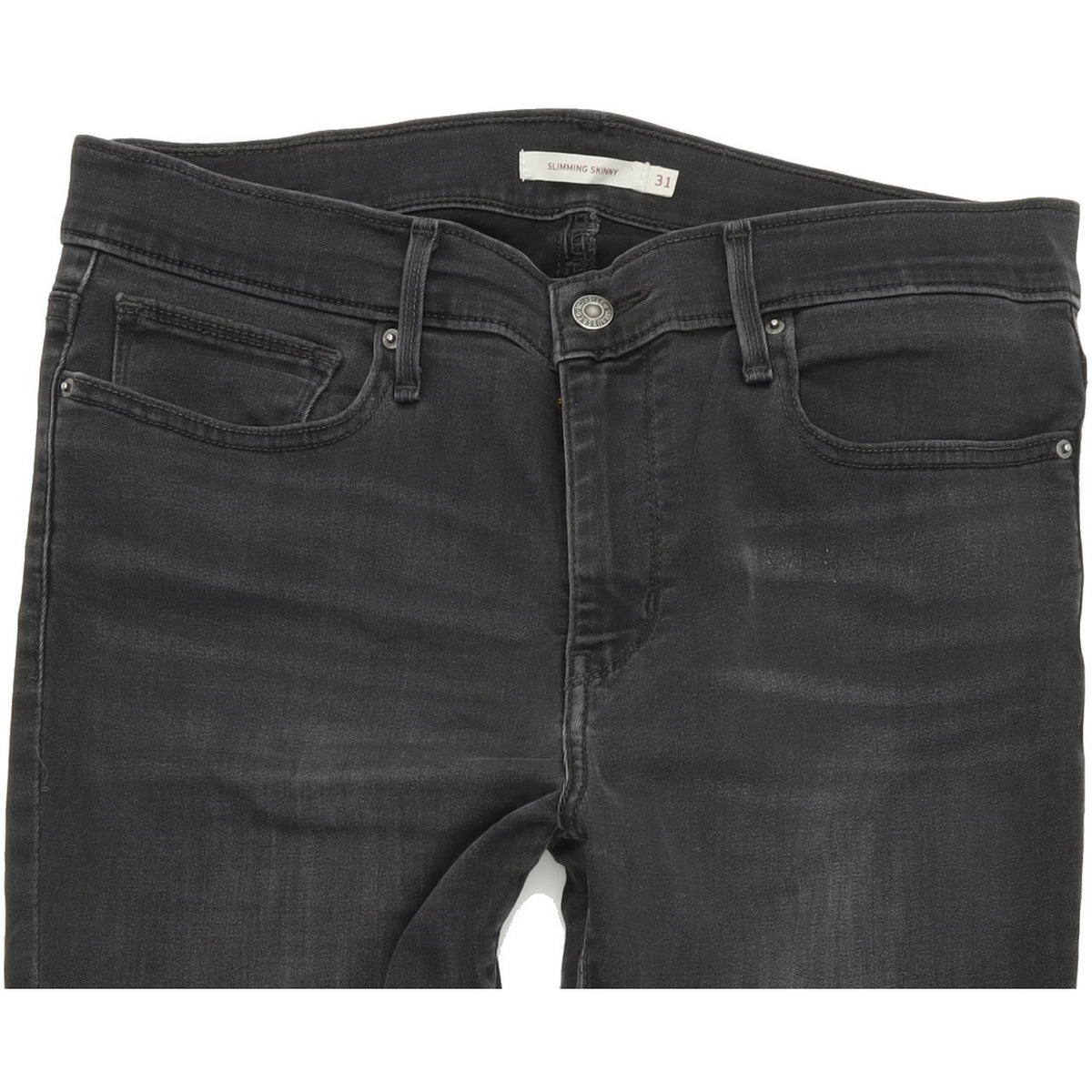 Levi's Slimming Women Black Skinny Slim Jeans W31 L32