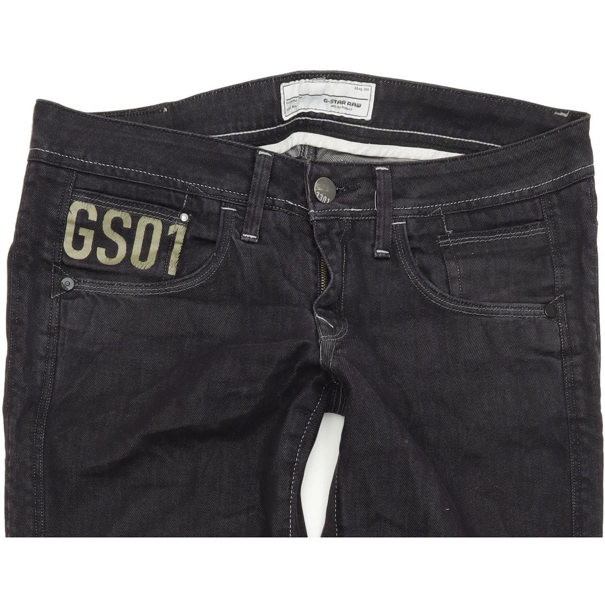 G-Star Saville Women Blue Straight Regular Stretch Jeans W31 L30