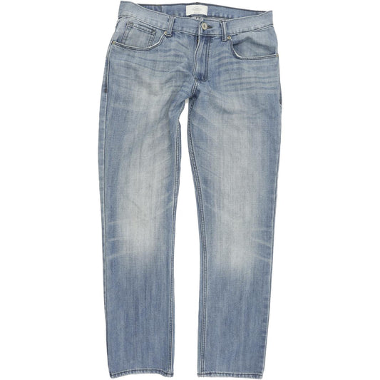 Lee Men Blue Straight Regular Jeans W32 L32