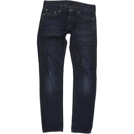 Levi's 511 Men Blue Straight Slim Jeans W30 L34