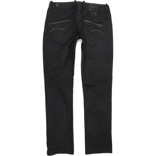 G-Star Brooke Women Black Straight Regular Stretch Jeans W31 L32